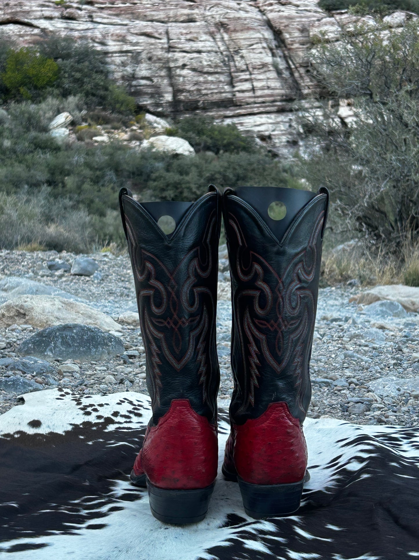 Tony Lama Full Quill Ostrich Boots