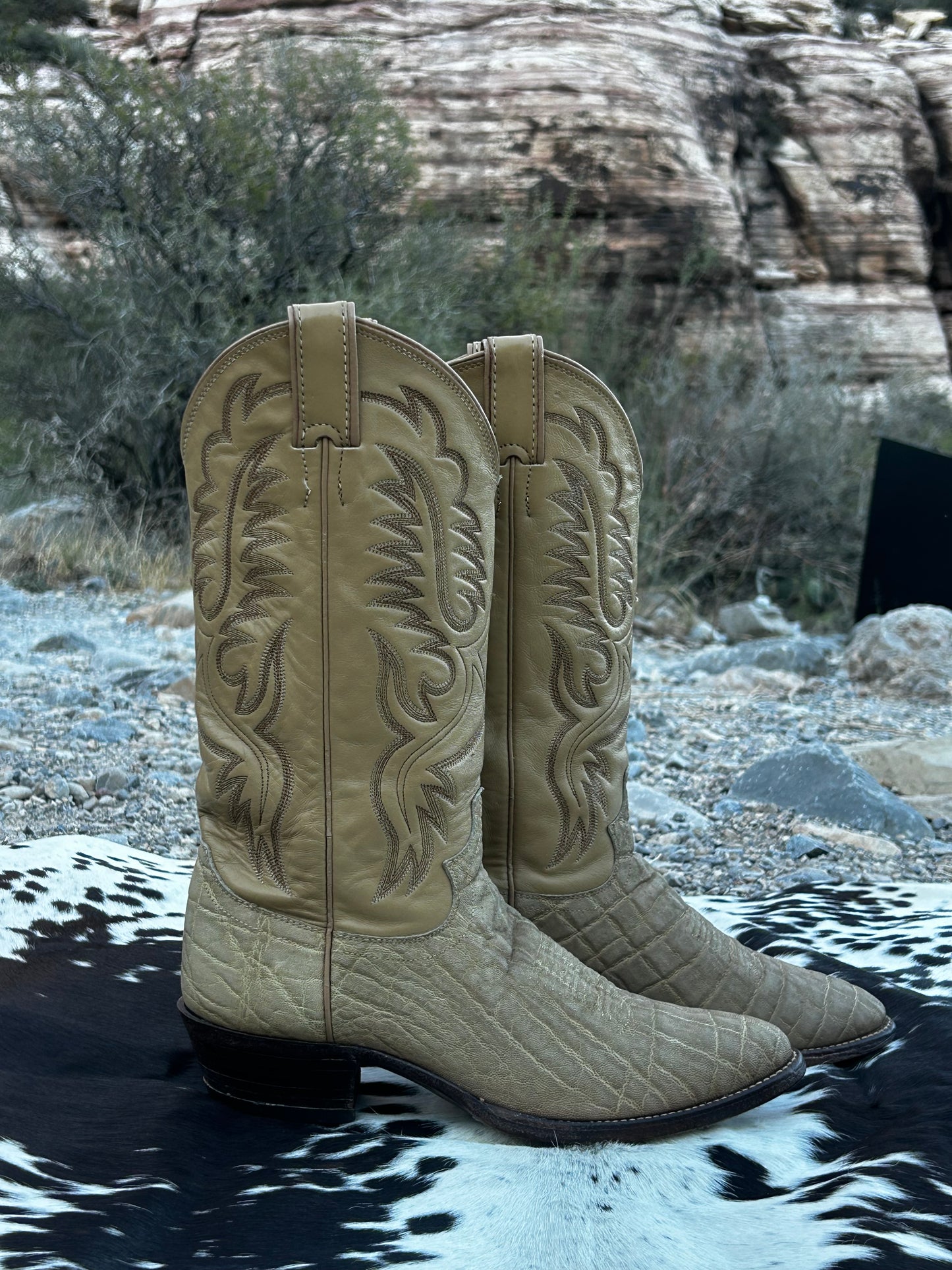 Justin Elephant Cowboy Boots